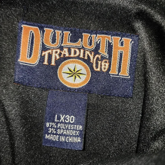 Duluth‎ Trading Co Womens Black Faux Suede Pants Large Lx30 - Picture 3 of 3